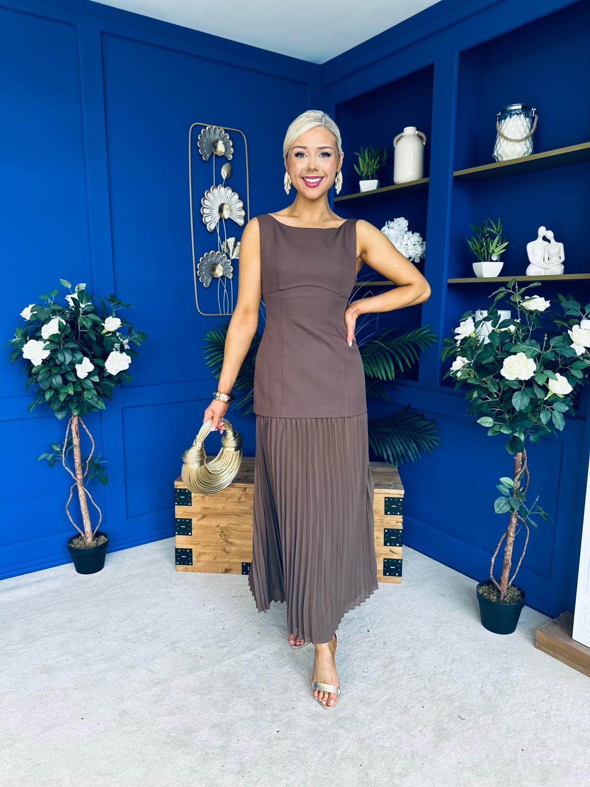 Kimberly Detailed Maxi Dress Coco