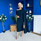 Amanda Detailed Occasion Dress Black