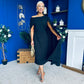 Amanda Detailed Occasion Dress Black