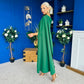 Amanda Detailed Occasion Dress Green