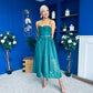 Lira Occasion Midi Dress Emerald