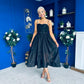 Lira Occasion Midi Dress Black