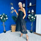 Lira Occasion Midi Dress Black