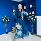 Barbara Occasion Shirt Dress Floral Navy