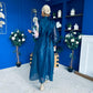 Barbara Occasion Shirt Dress Floral Navy