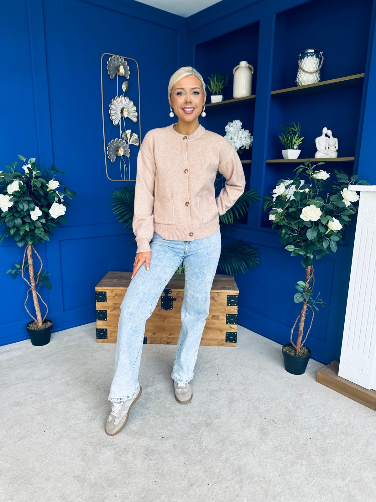 Savi Detailed Cardi Blush