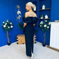 Camilla Embellished Occasion Dress Black