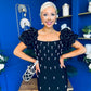 Eleanor Pearl Occasion Dress Black