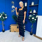 Eleanor Pearl Occasion Dress Black
