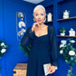 Eire Long Sleeve Midi Dress Navy