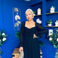 Eire Long Sleeve Midi Dress Black