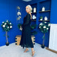 Eire Long Sleeve Midi Dress Black
