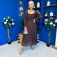 Eire Long Sleeve Midi Dress Coco