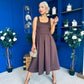 Erica Square Neck Midi Dress Coco