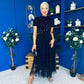 Samira Layered Tulle Skirt Black