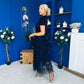 Samira Layered Tulle Skirt Black