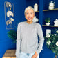 Wianette Rope Knit Jumper Grey