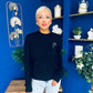 Wianette Rope Knit Jumper Black