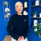 Wianette Rope Knit Jumper Black