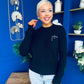 Wianette Rope Knit Jumper Black