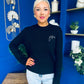 Wianette Rope Knit Jumper Black