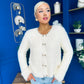 Freah Detailed Chenille Cardi Cream