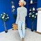 Freah Detailed Chenille Cardi Grey
