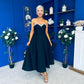 Indie Embellished Occasion Dress Black