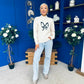 Bowie Detailed Knit Jumper Cream