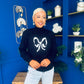 Bowie Detailed Knit Jumper Black