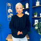 Lila Detailed Knit Jumper Black