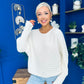 Lila Detailed Knit Jumper Cream