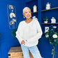 Lila Detailed Knit Jumper Cream