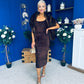 Mabel Sequin Occasion Dress Coco
