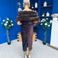 Tiana Faux Fur Shawl Coco