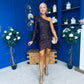 Beverly One Shoulder Sequin Mini Dress Coco