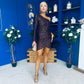 Beverly One Shoulder Sequin Mini Dress Coco