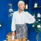 Polly Large Sequin Mini Skirt Coco