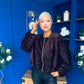 Cody Sequin Bomber Jacket Coco