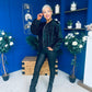 Cody Sequin Bomber Jacket Forest