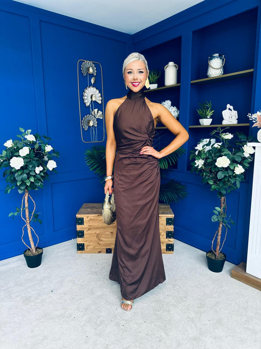 Jayden Halterneck Occasion Dress Coco