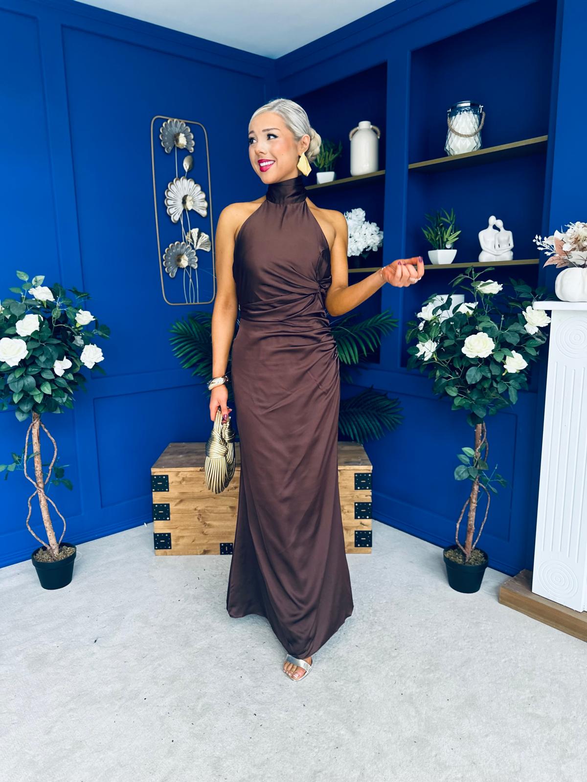 Jayden Halterneck Occasion Dress Coco