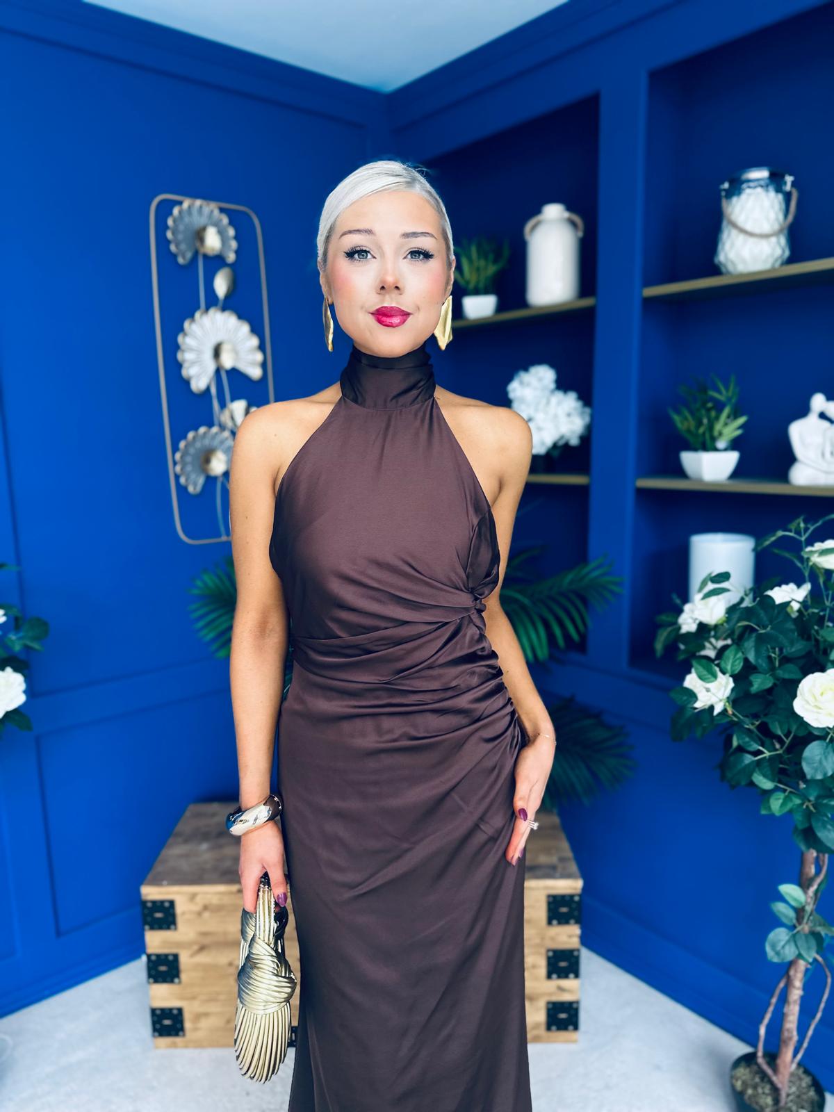 Jayden Halterneck Occasion Dress Coco