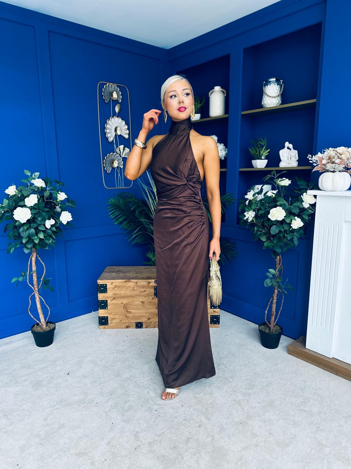 Jayden Halterneck Occasion Dress Coco
