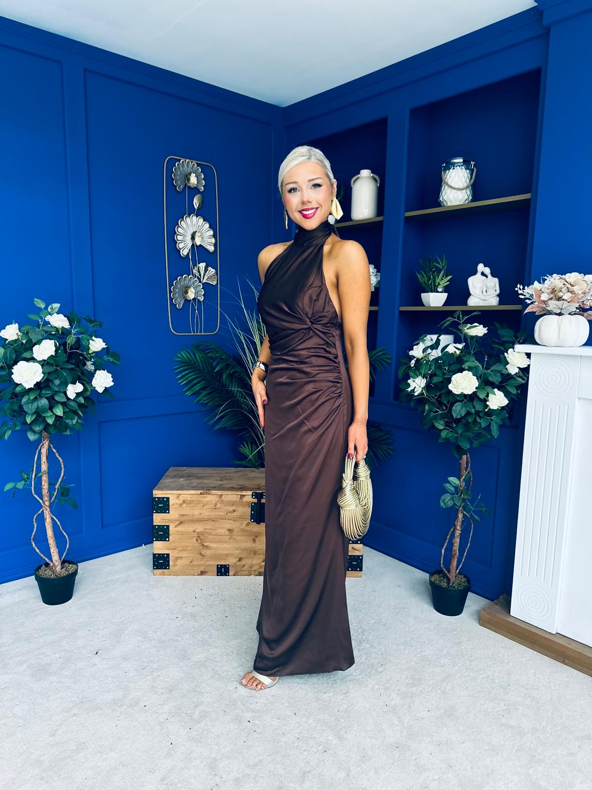 Jayden Halterneck Occasion Dress Coco