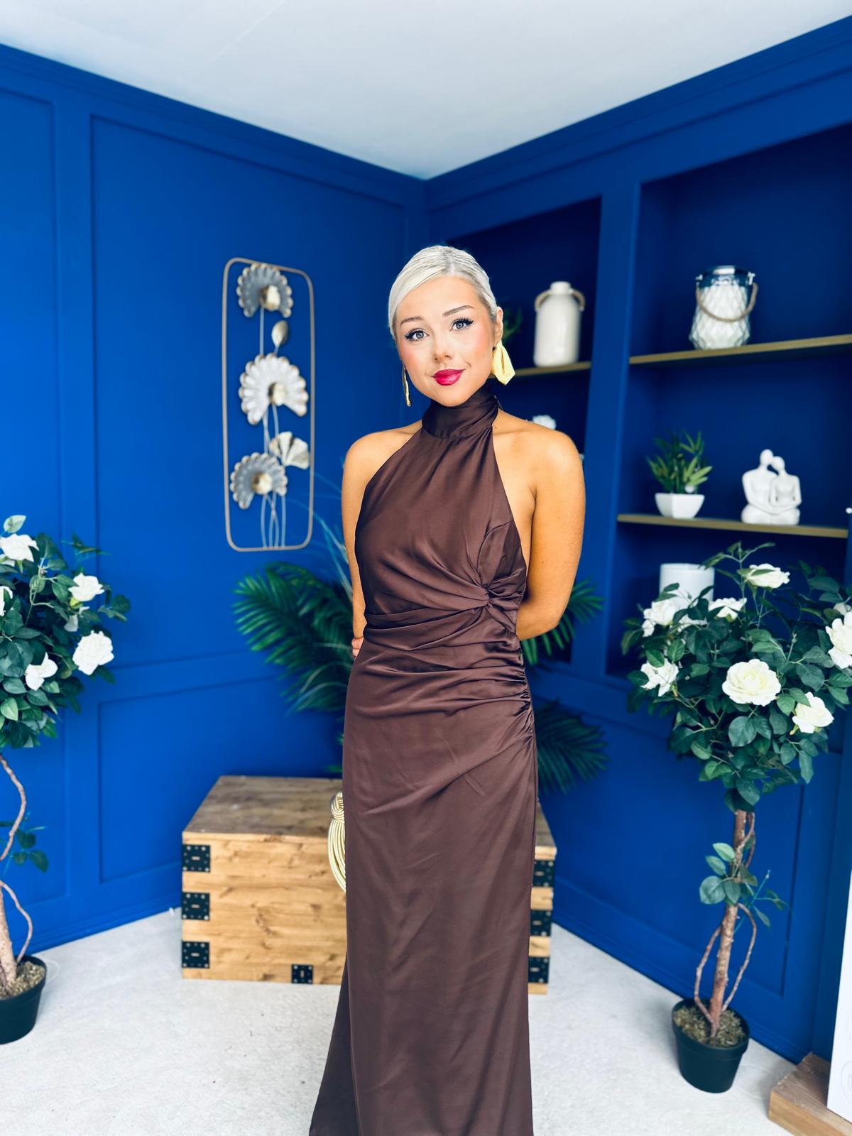 Jayden Halterneck Occasion Dress Coco
