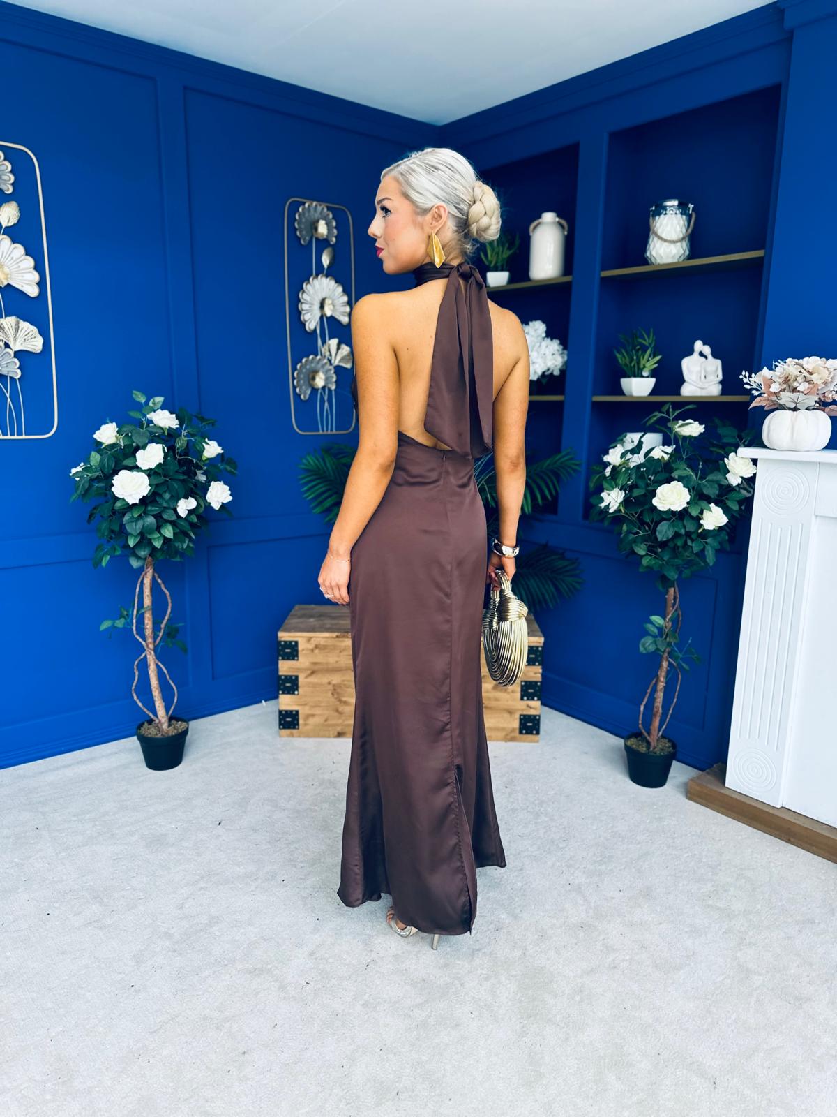 Jayden Halterneck Occasion Dress Coco