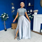 Kendra Detailed Sequin Top Grey