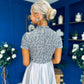 Kendra Detailed Sequin Top Grey
