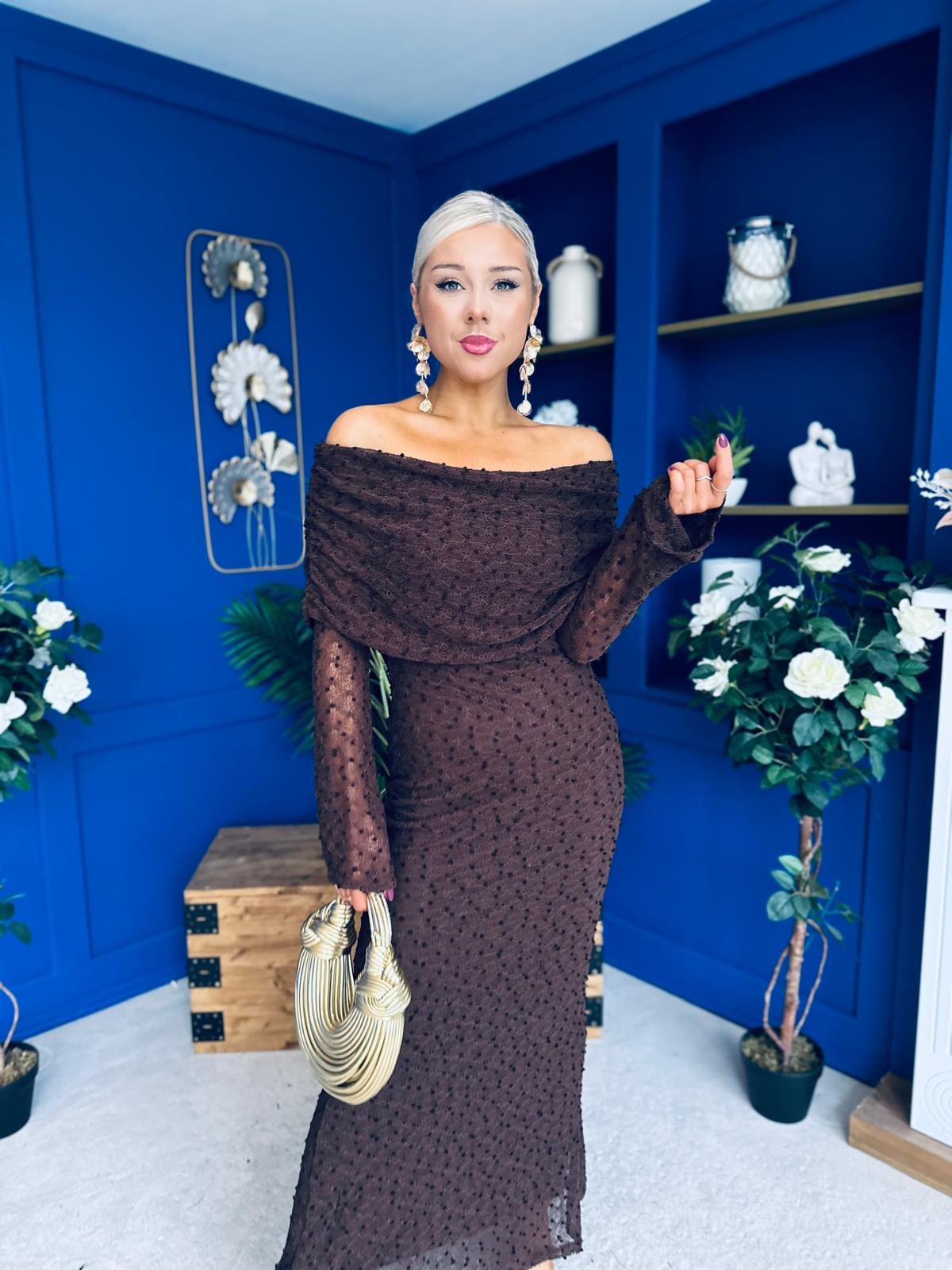Diane Bardot Occasion Dress Coco